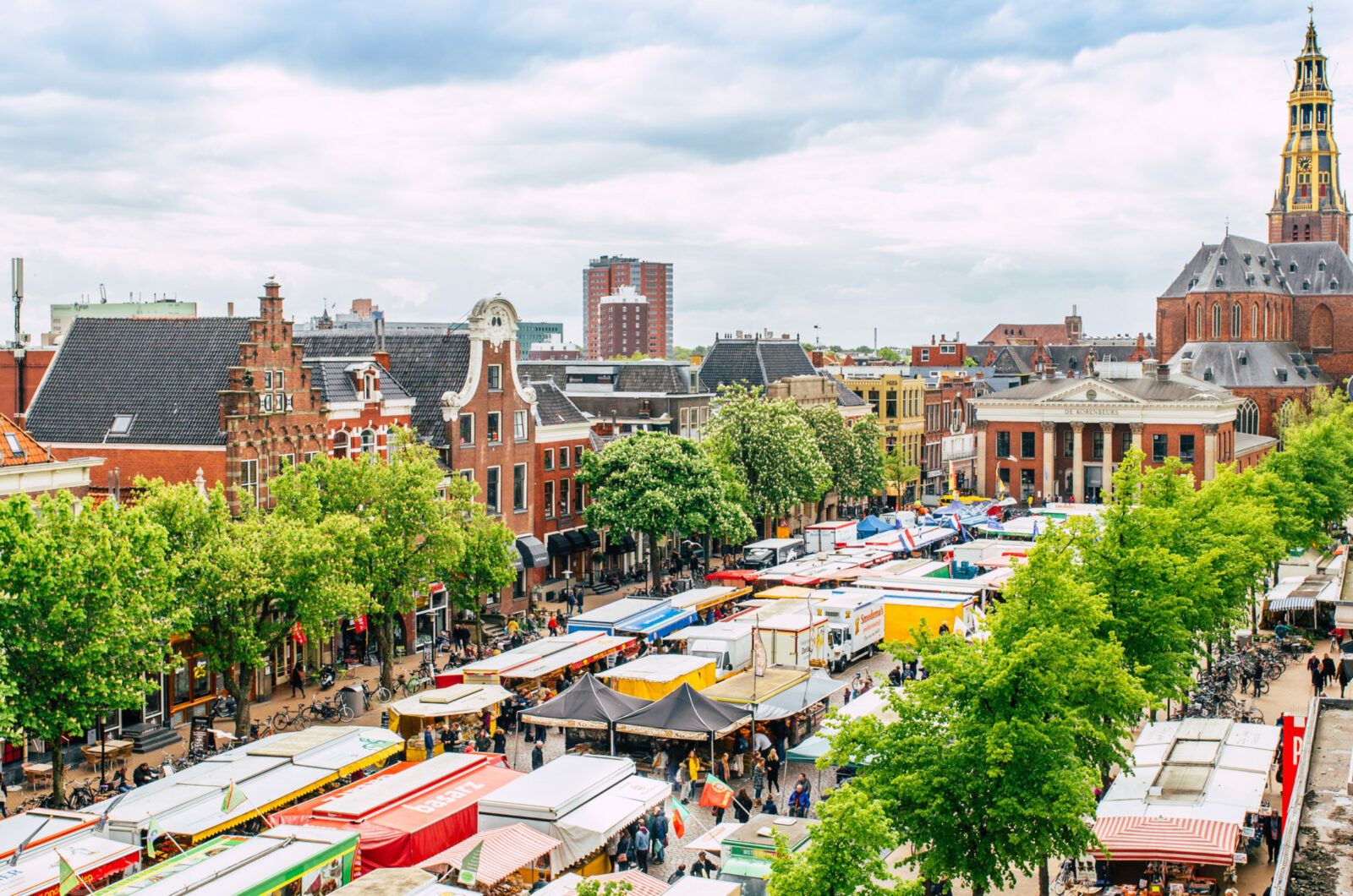 Groningen’s levendige markten: hier kun je ze vinden