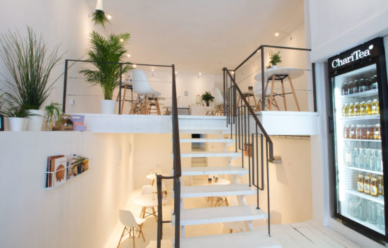 Rå-økologisk salatbar