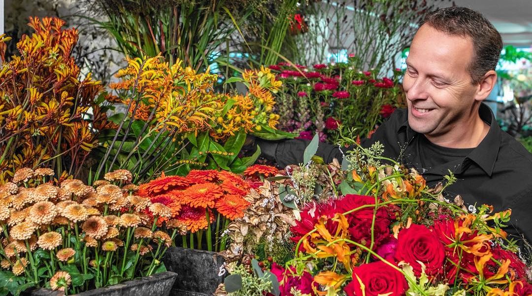 Bloemstylist Hans Zijlstra