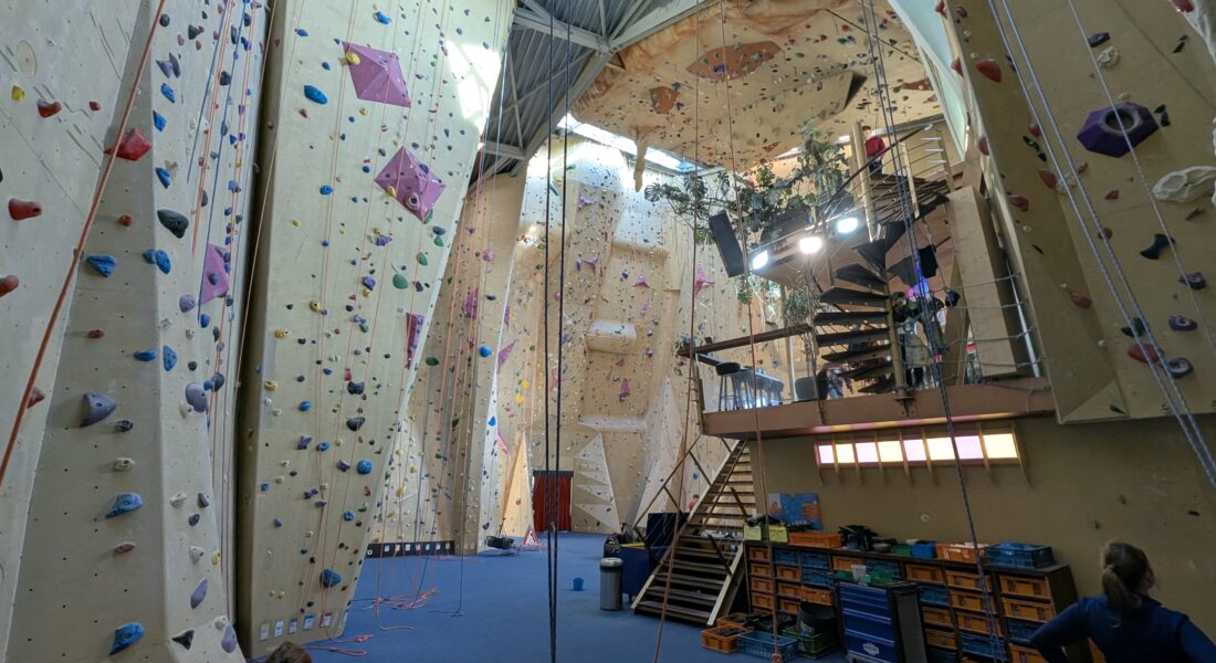 Reach new heights at Bjoeks Climbing Center