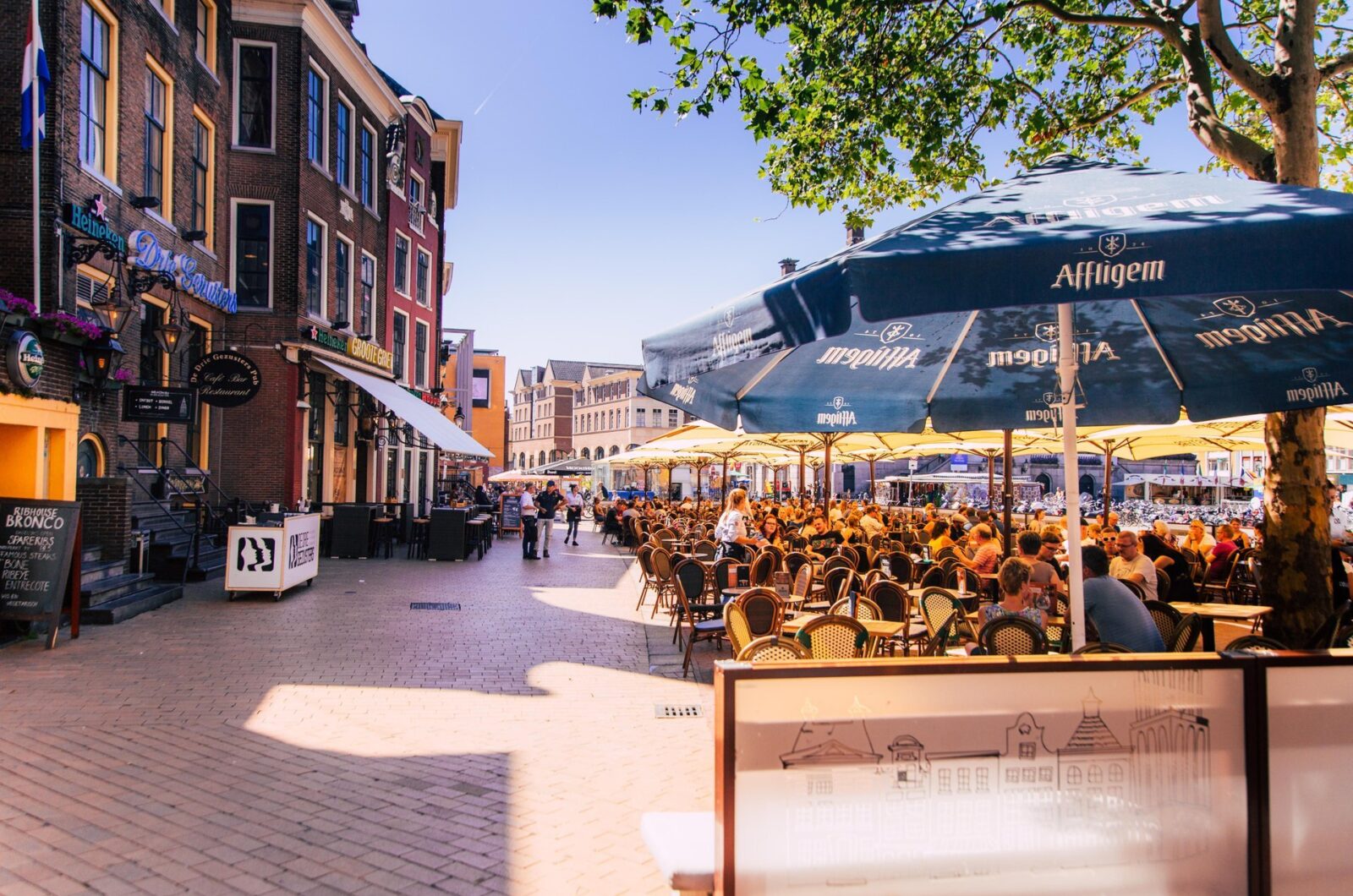 These are the sunniest terraces in Groningen